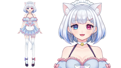 VTuber「Chiyori」Live2D原画